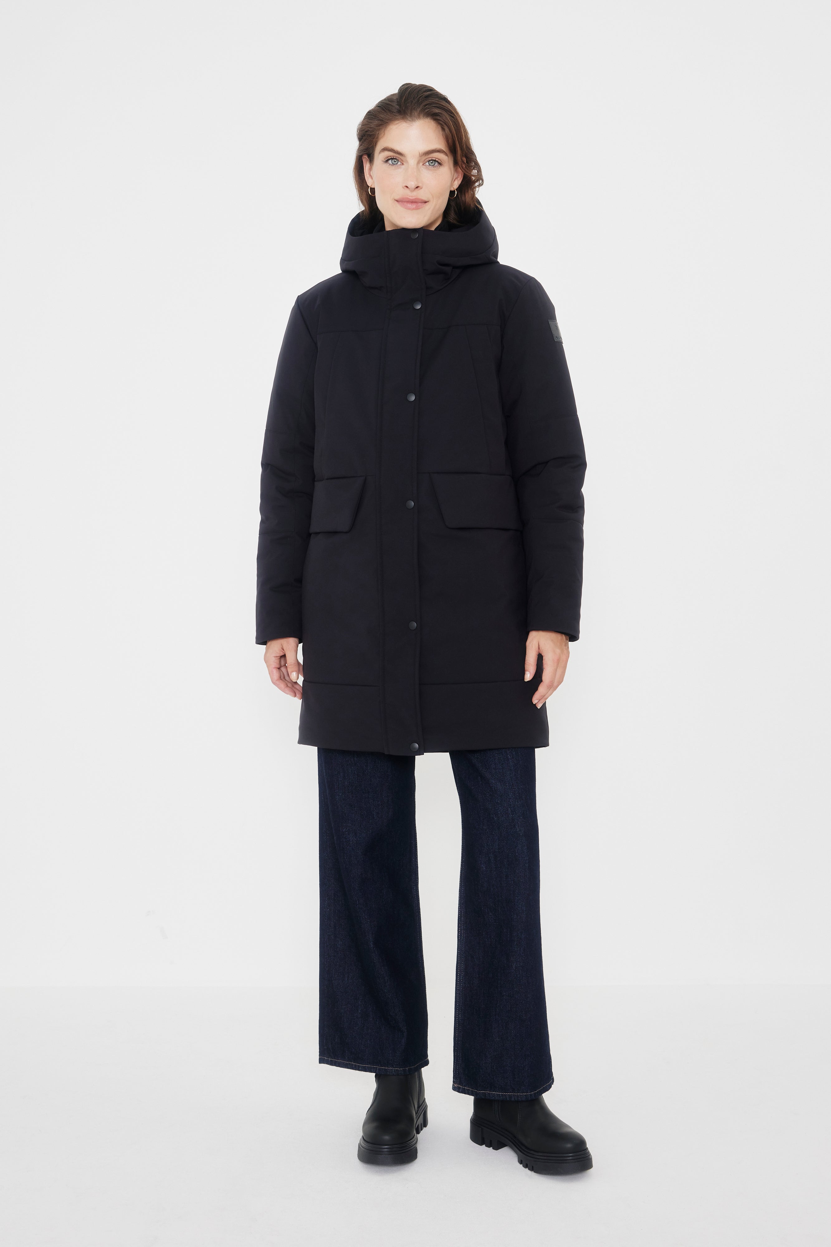 Alaska - Manteau d'hiver recyclé pour femme | Échantillon