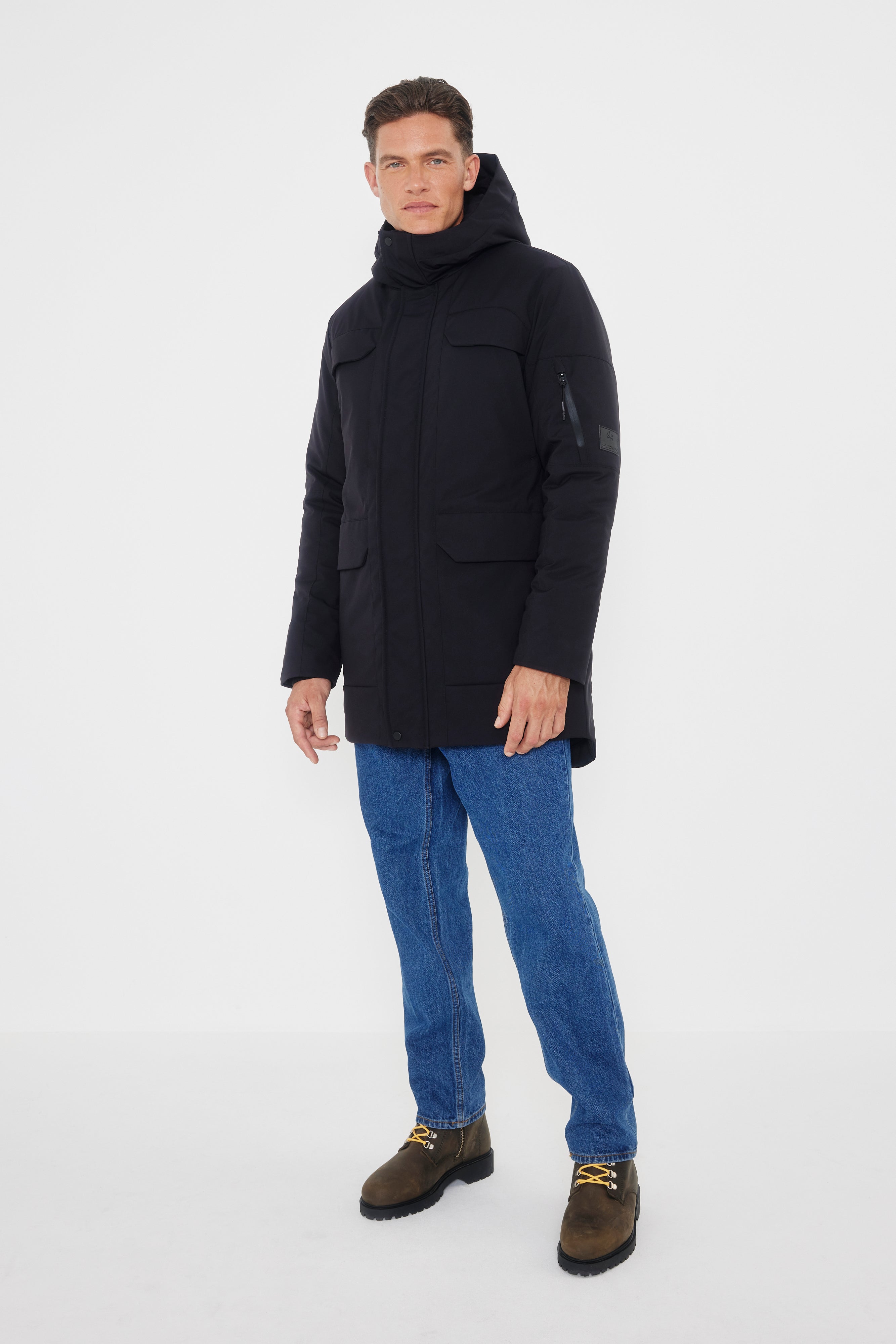 Groenland - Manteau d'hiver recyclé pour homme