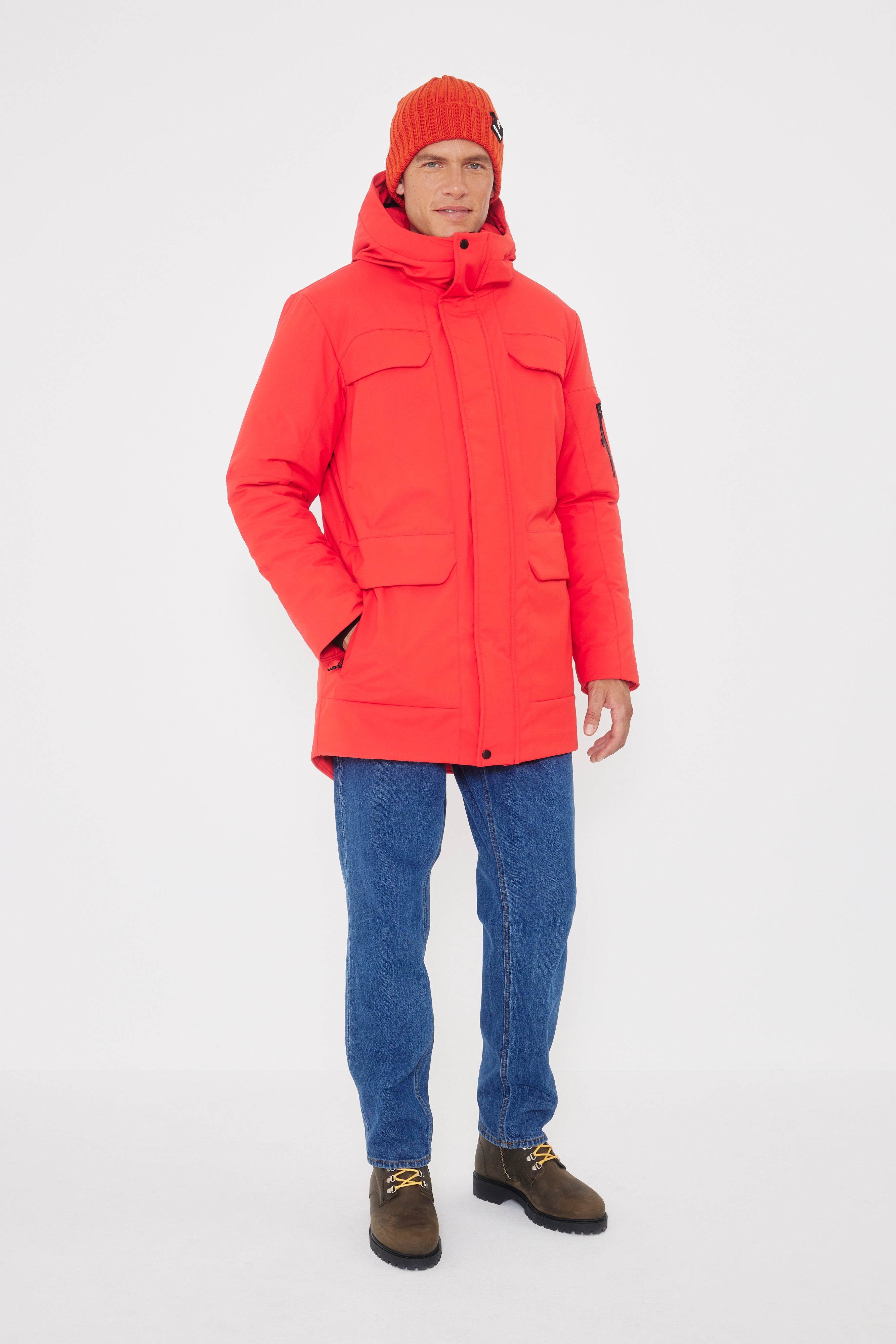 Groenland - Manteau d'hiver recyclé pour homme