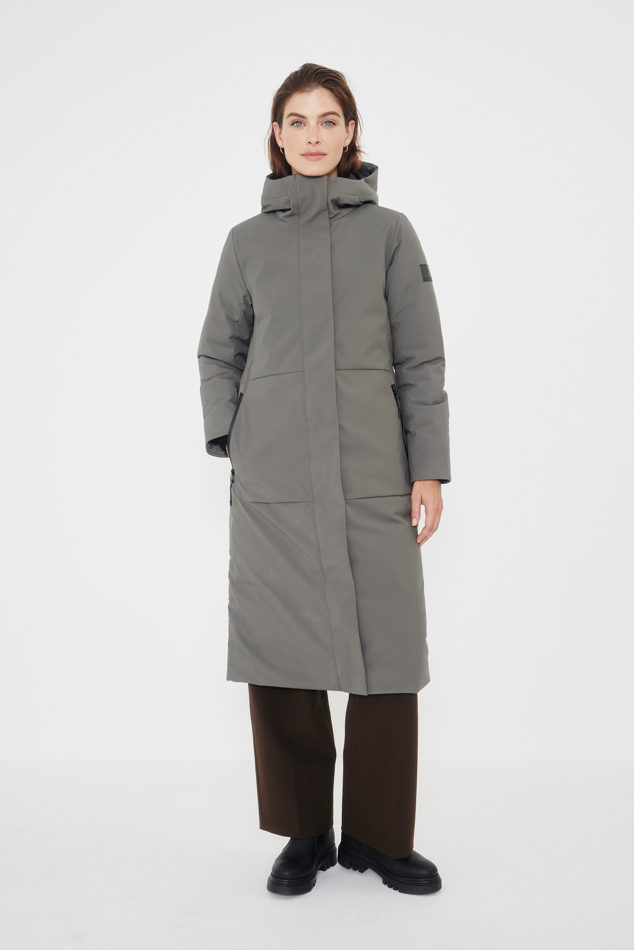 Paris - Manteau d'hiver recyclé pour femme