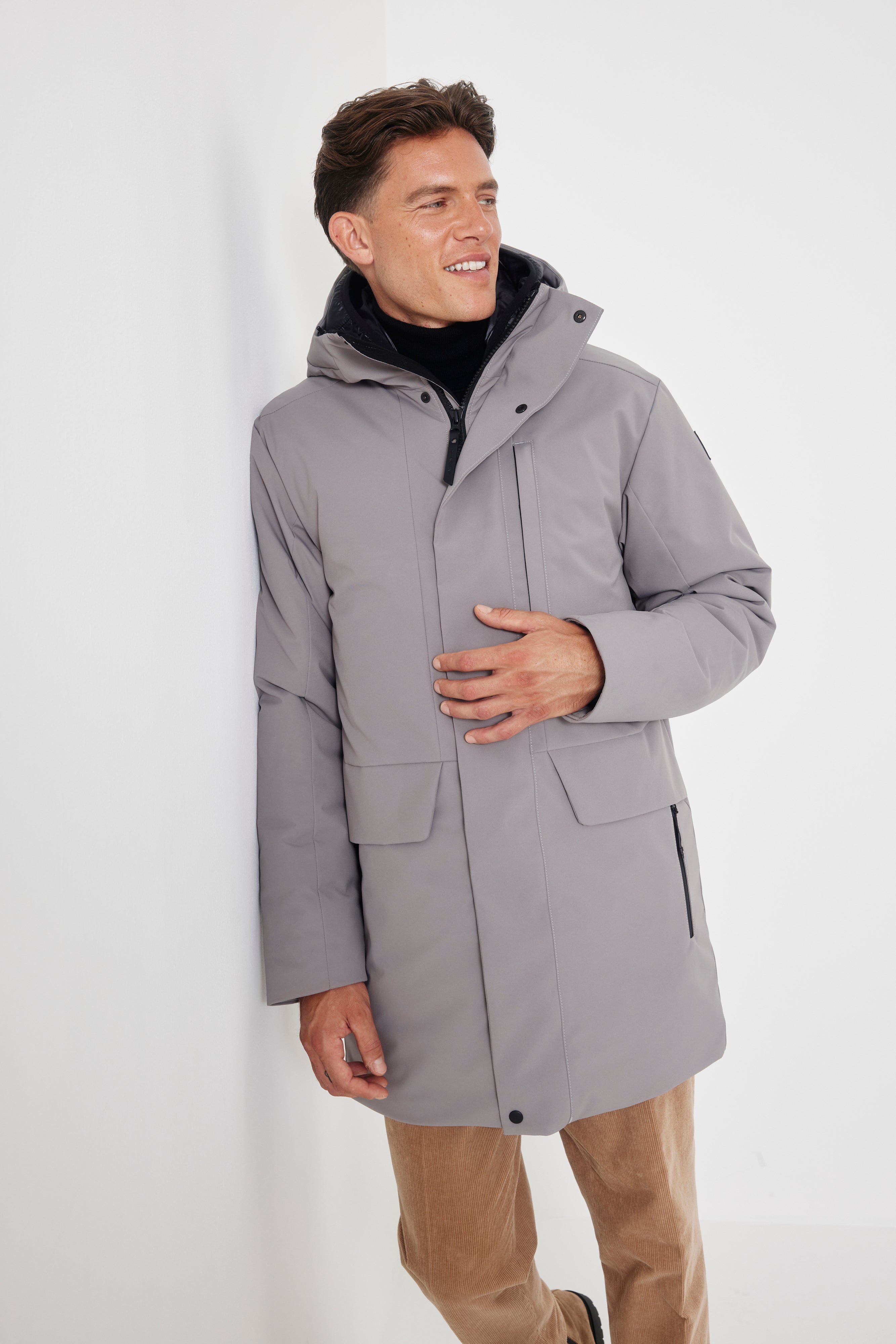 Seattle - Manteau d'hiver recyclé pour homme