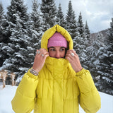 FOSFO SHORTY - Women's very short down coat