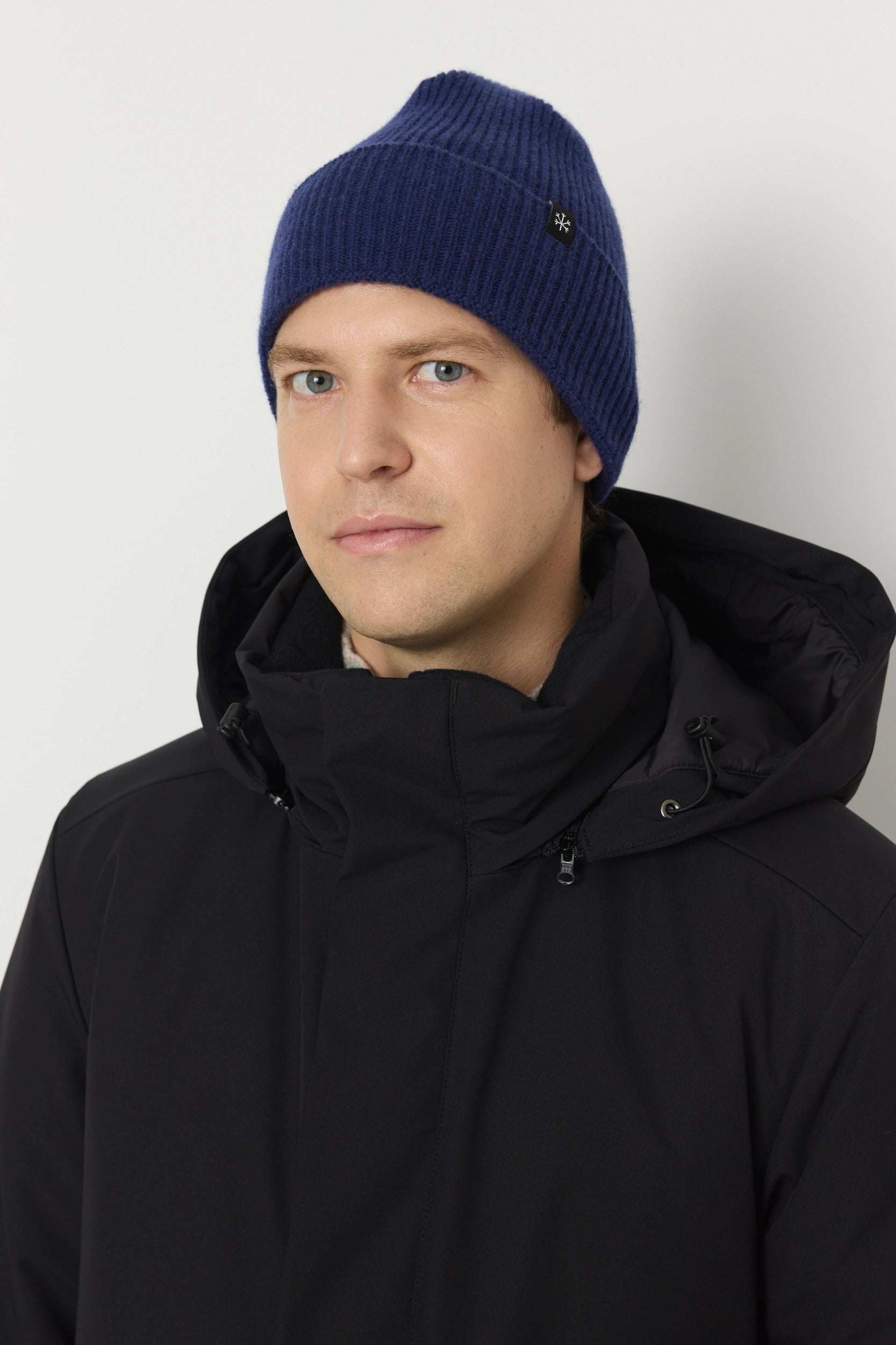Tuque en tricot de cachemire et laine