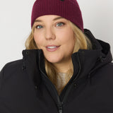 Tuque en tricot de cachemire et laine