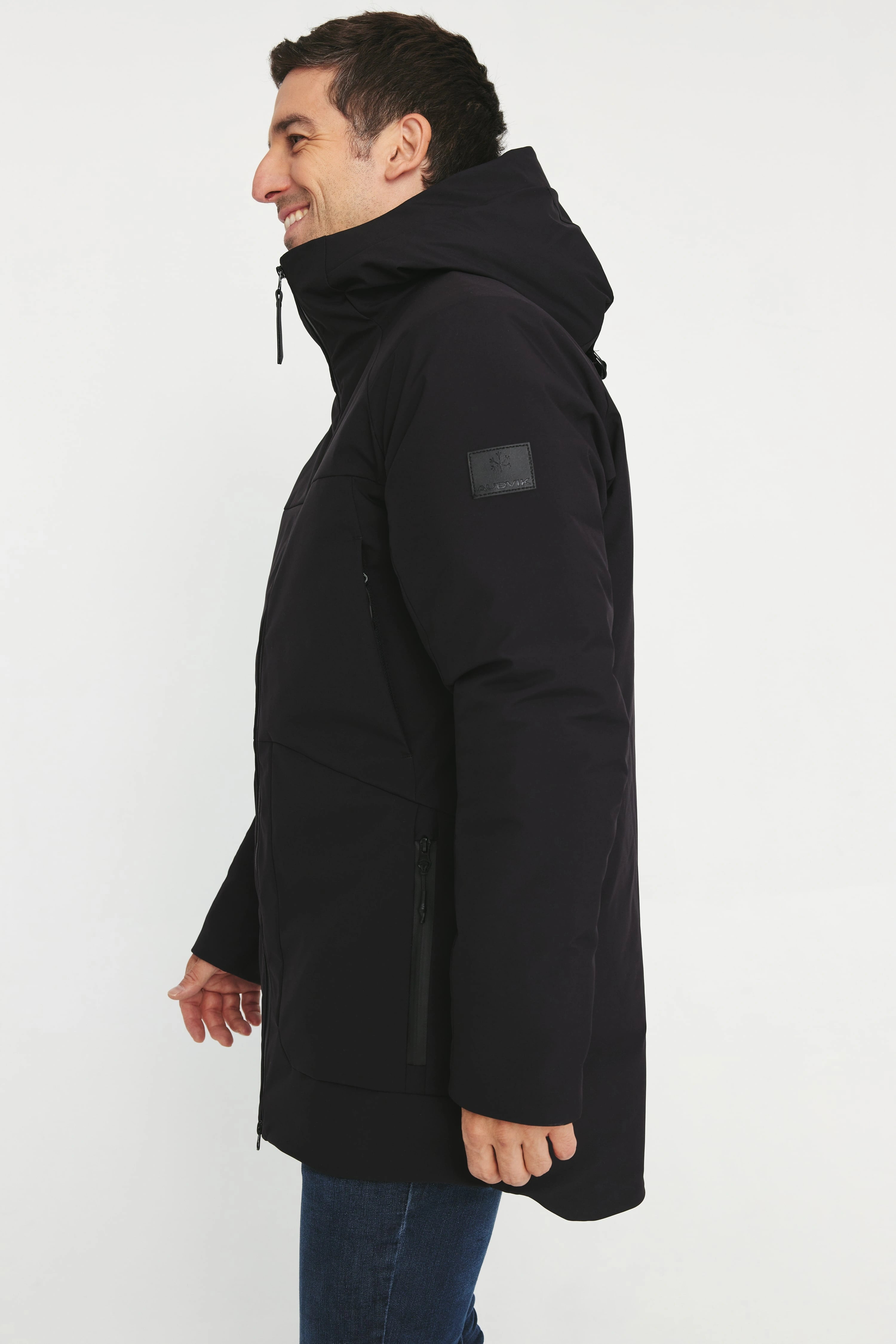Amsterdam - Manteau d'hiver recyclé pour homme