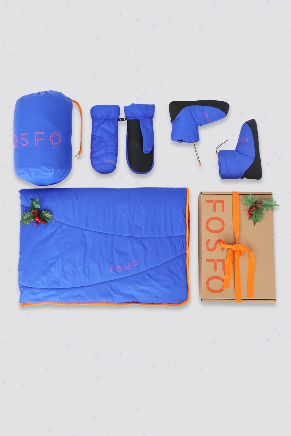 The FOSFO winter getaway kit - ROYAL BLUE