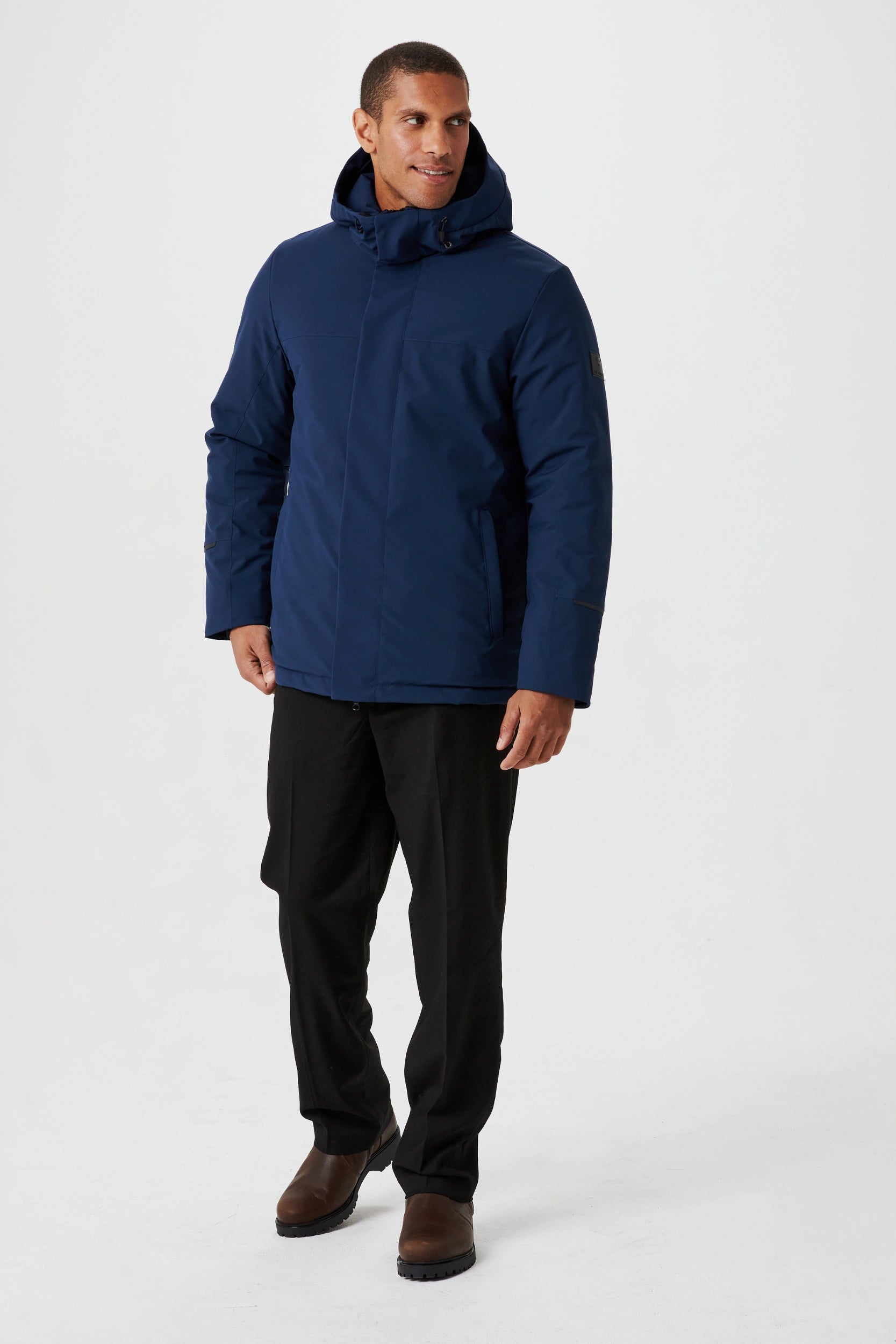 Berlin II - Manteau d'hiver recyclé pour homme