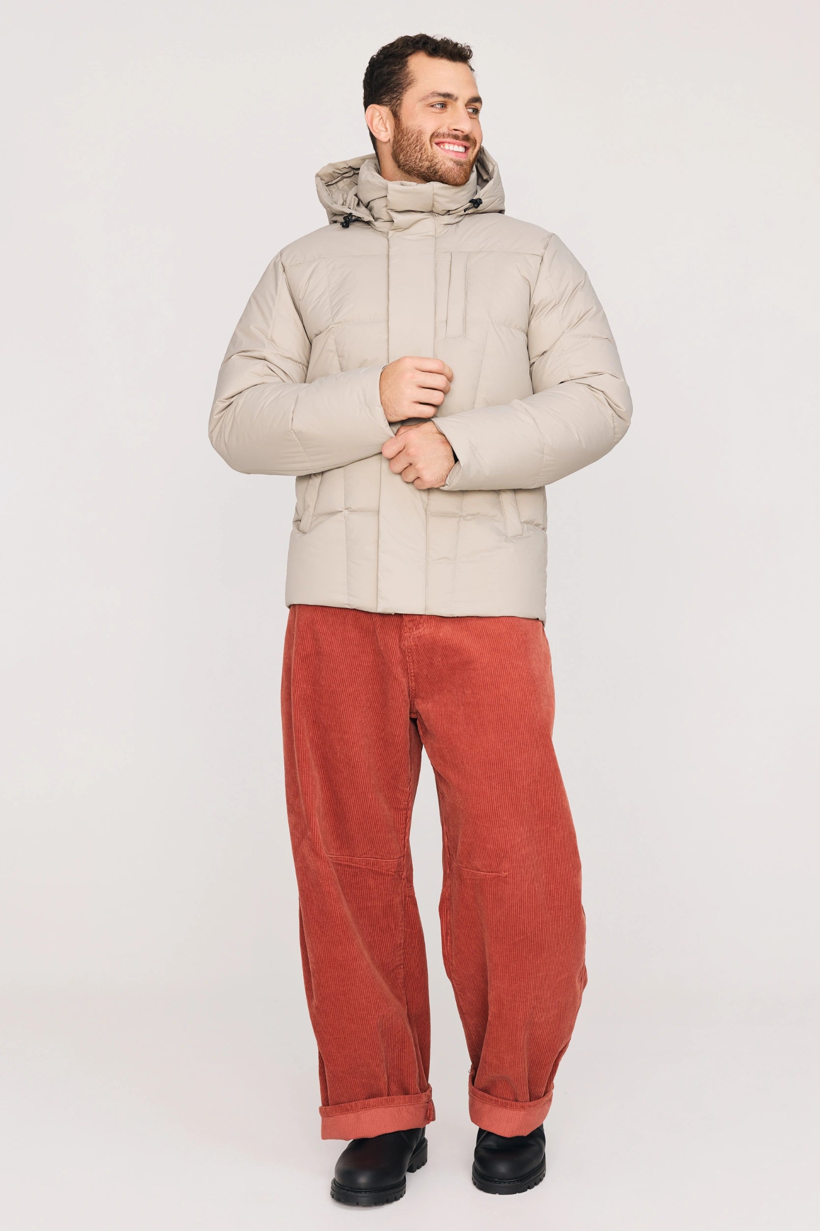 FOSFO POP - Men's Short Down Coat