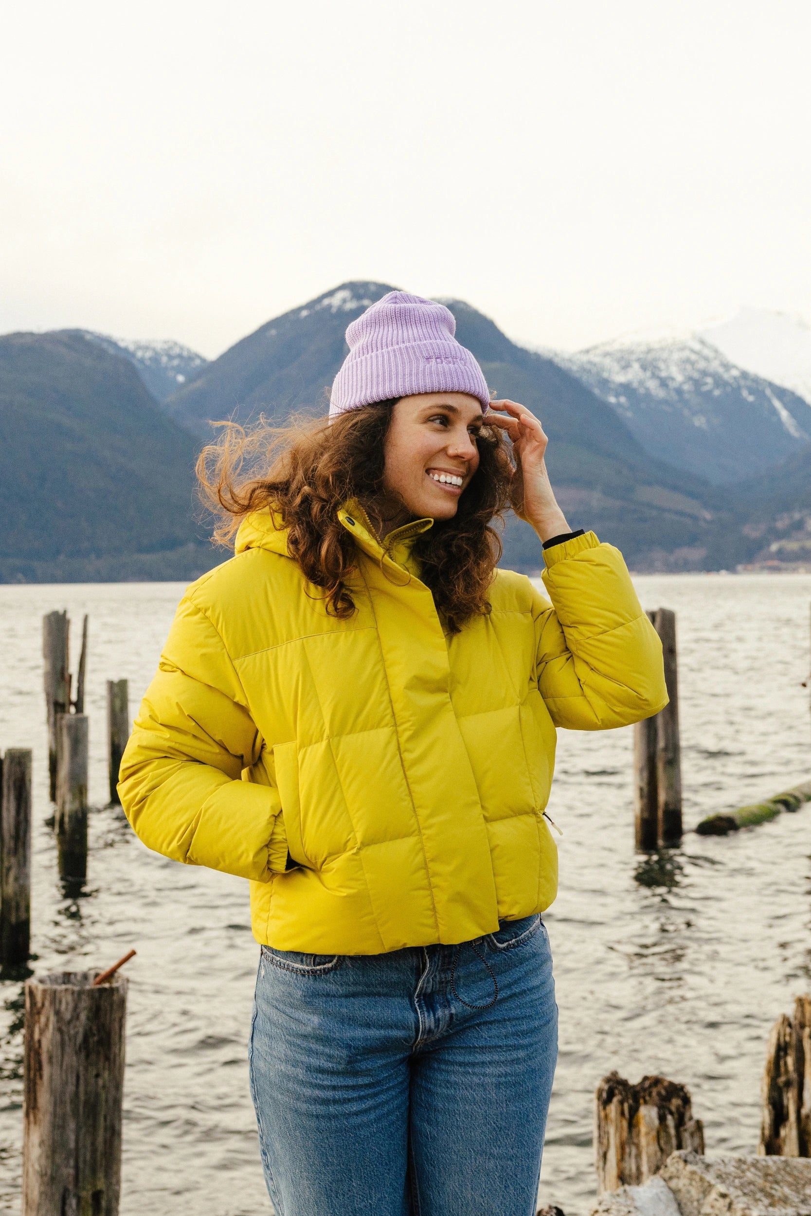 FOSFO SHORTY - Women's very short down coat