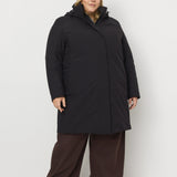 Monaco III+ - Manteau d'hiver recyclé taille plus pour femme