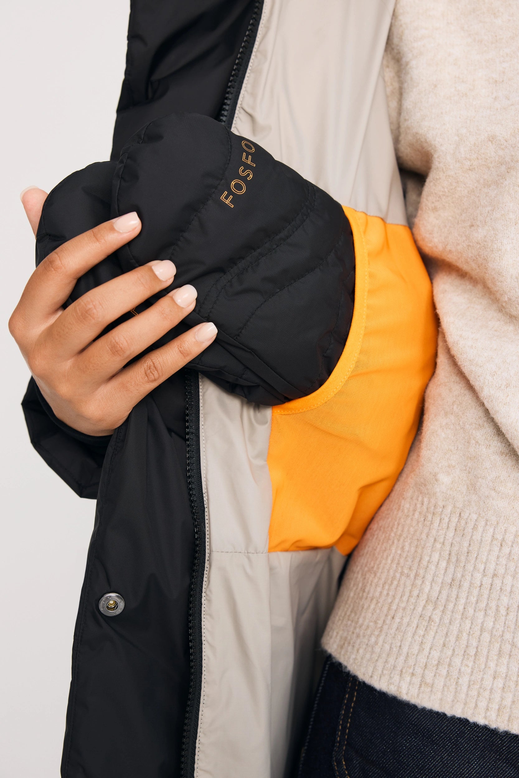 FOSFO GLOW - Women's Long Down Coat