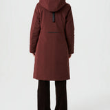 Helsinki - Manteau d'hiver recyclé pour femme