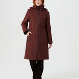 Helsinki - Manteau d'hiver recyclé pour femme