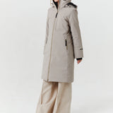 Helsinki - Manteau d'hiver recyclé pour femme