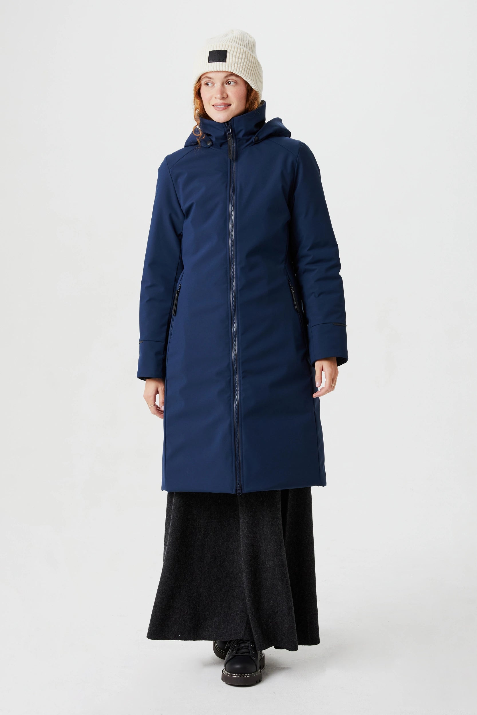 Helsinki - Manteau d'hiver recyclé pour femme