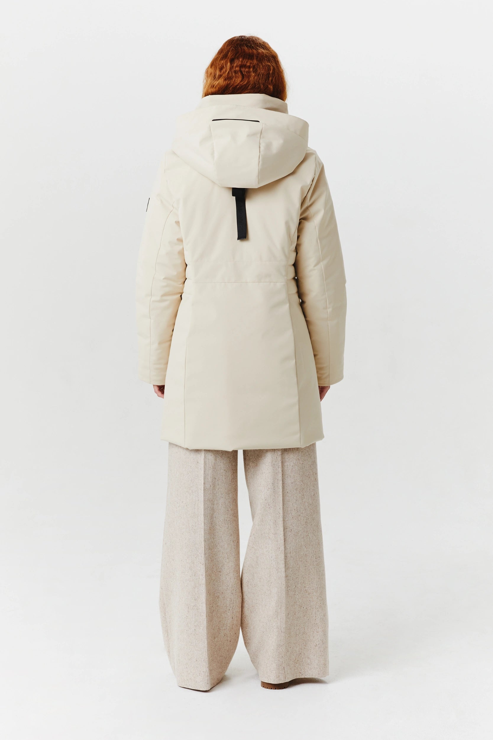 Monaco III - Manteau d'hiver recyclé pour femme