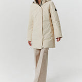 Monaco III - Manteau d'hiver recyclé pour femme