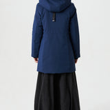 Monaco III - Manteau d'hiver recyclé pour femme