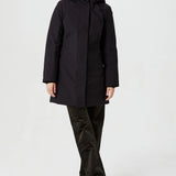Monaco III - Manteau d'hiver recyclé pour femme
