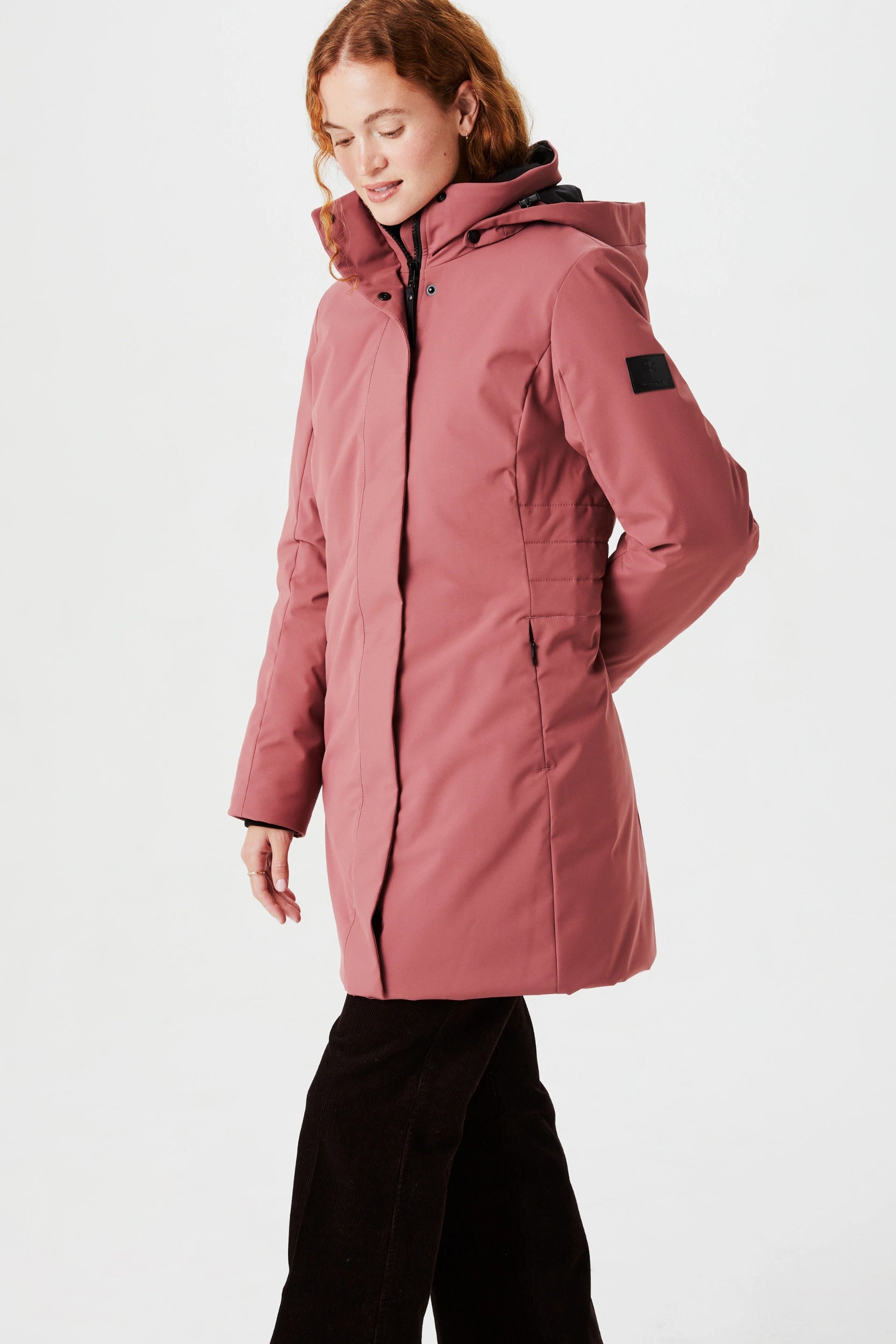 Monaco III - Manteau d'hiver recyclé pour femme