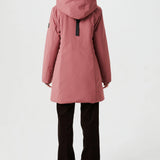 Monaco III - Manteau d'hiver recyclé pour femme