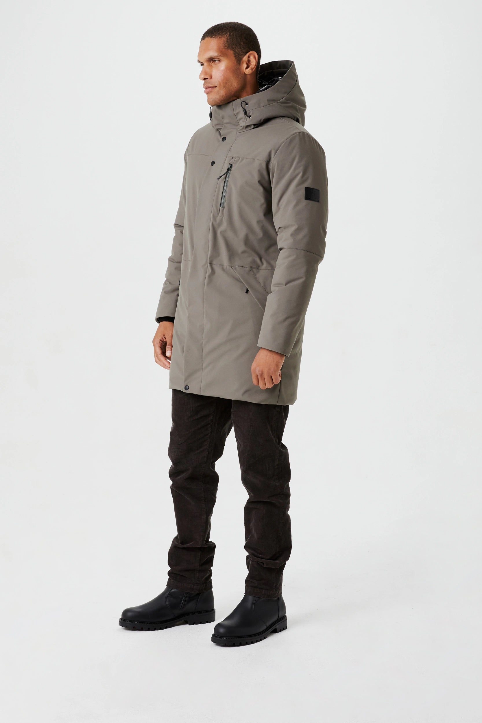 Toronto II - Manteau d'hiver recyclé pour homme