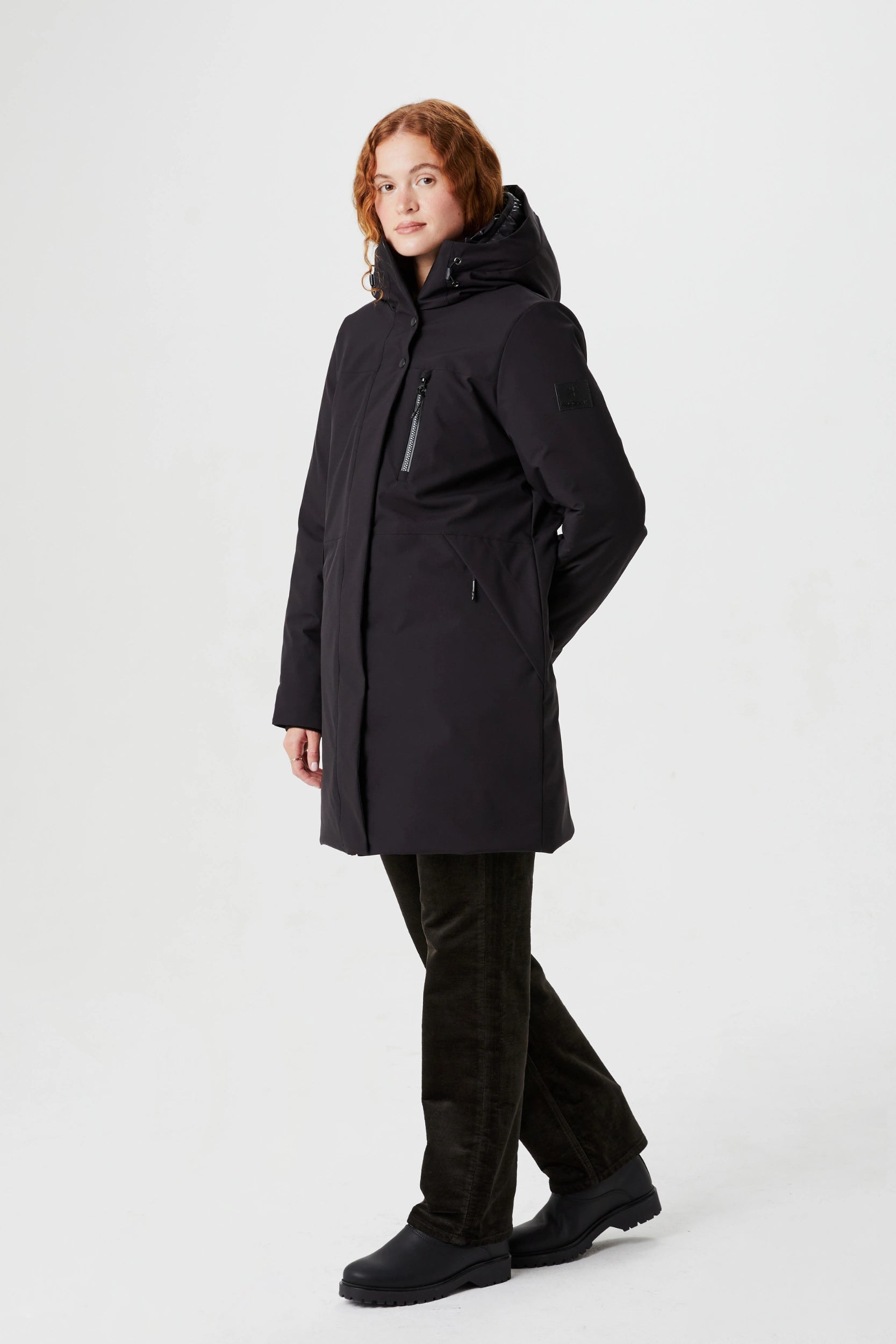 Montréal II - Manteau d'hiver recyclé pour femme
