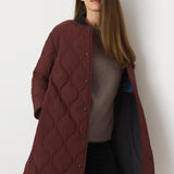 Cali II - Manteau mi-saison recyclé pour femme