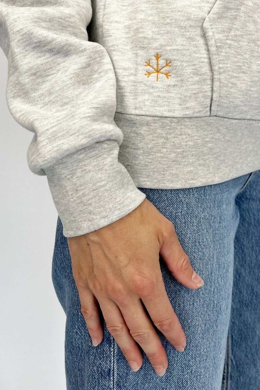 FOSFO Chandail kangourou recycle pour femme AK60008