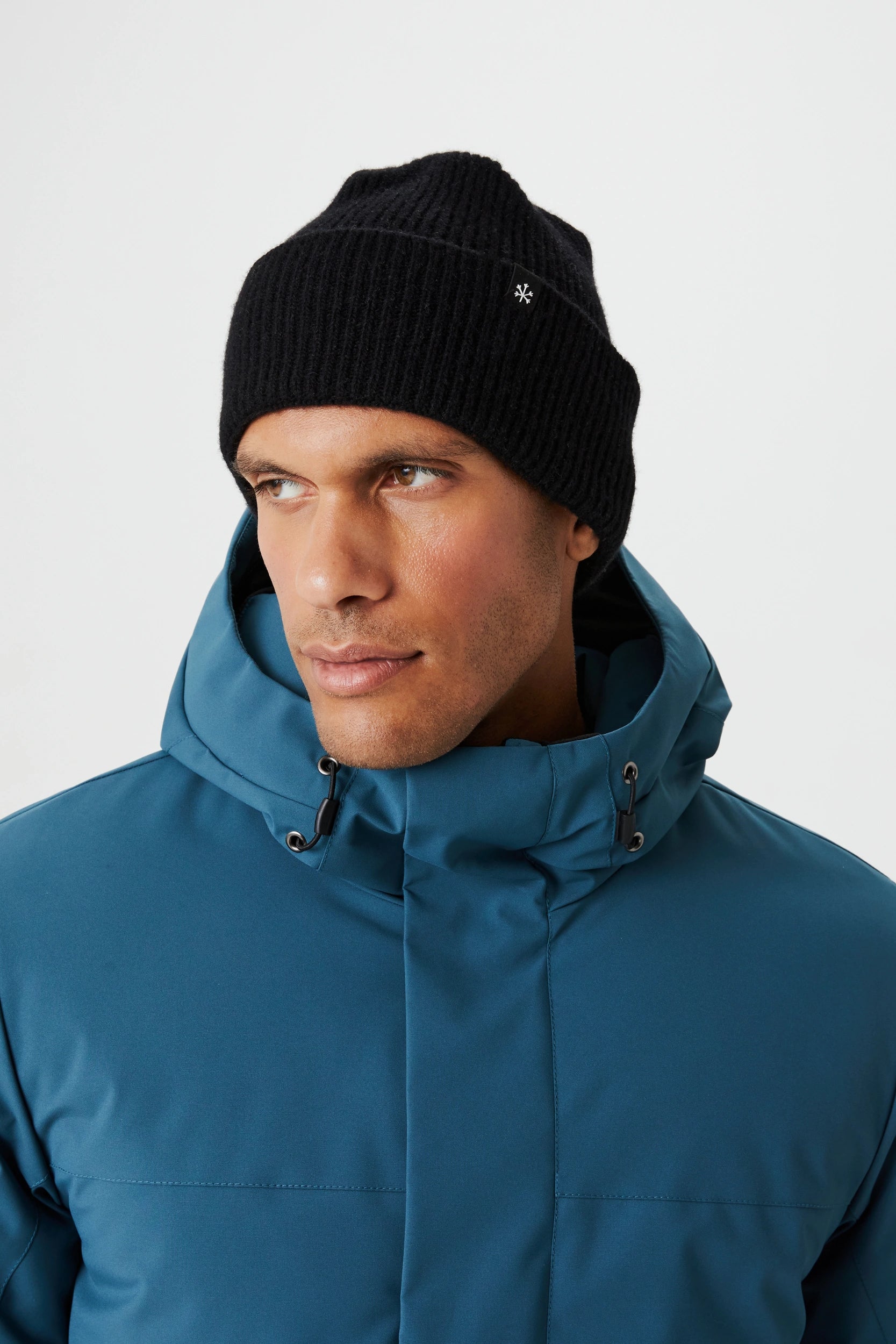 Tuque en tricot de cachemire et laine