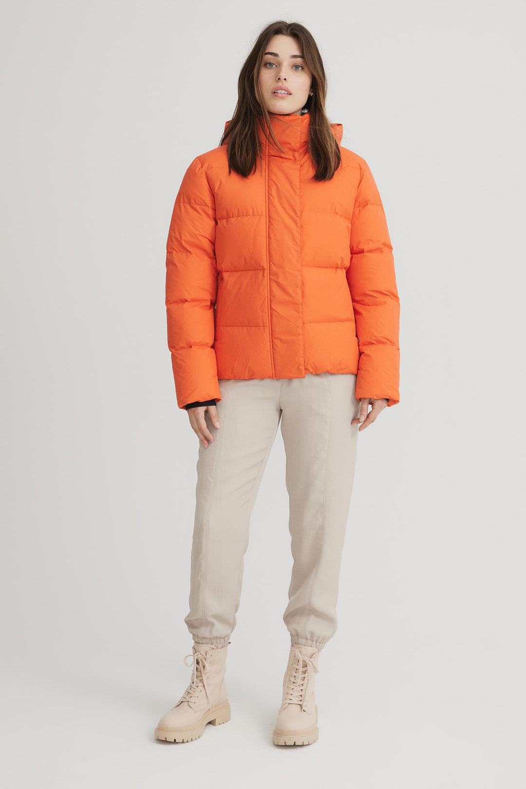FOSFO SHORT - Women's down puffer jacket - AK10051 – Fosfo