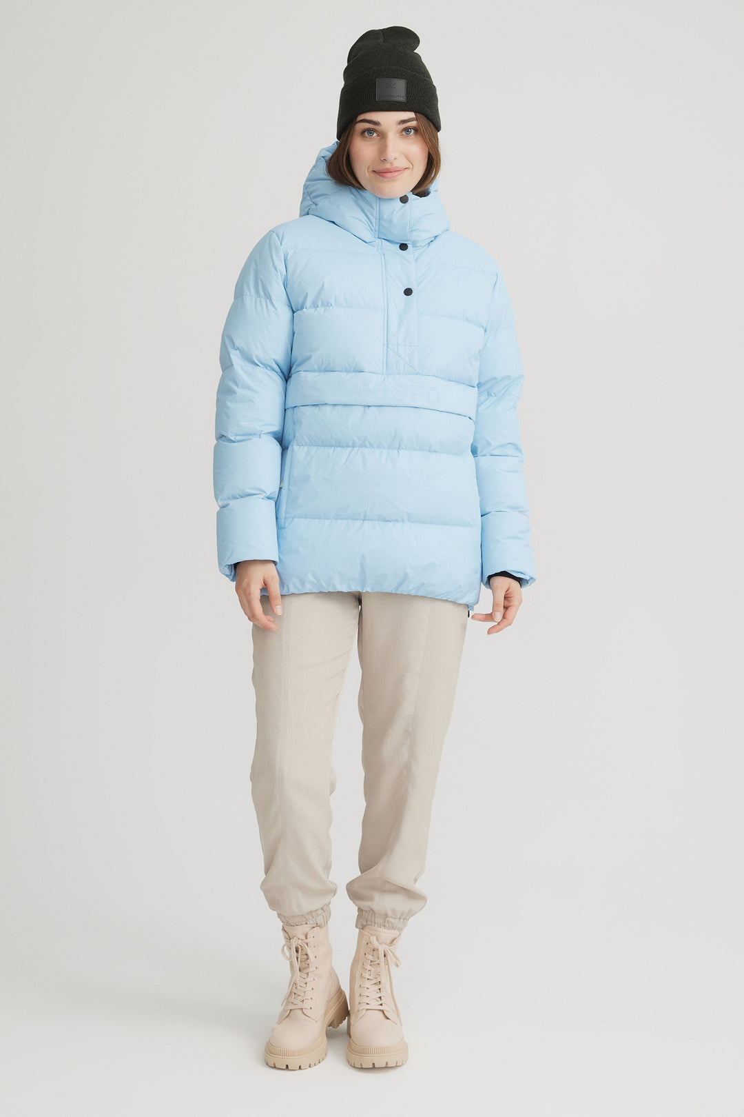 Pullover puffer coat hotsell