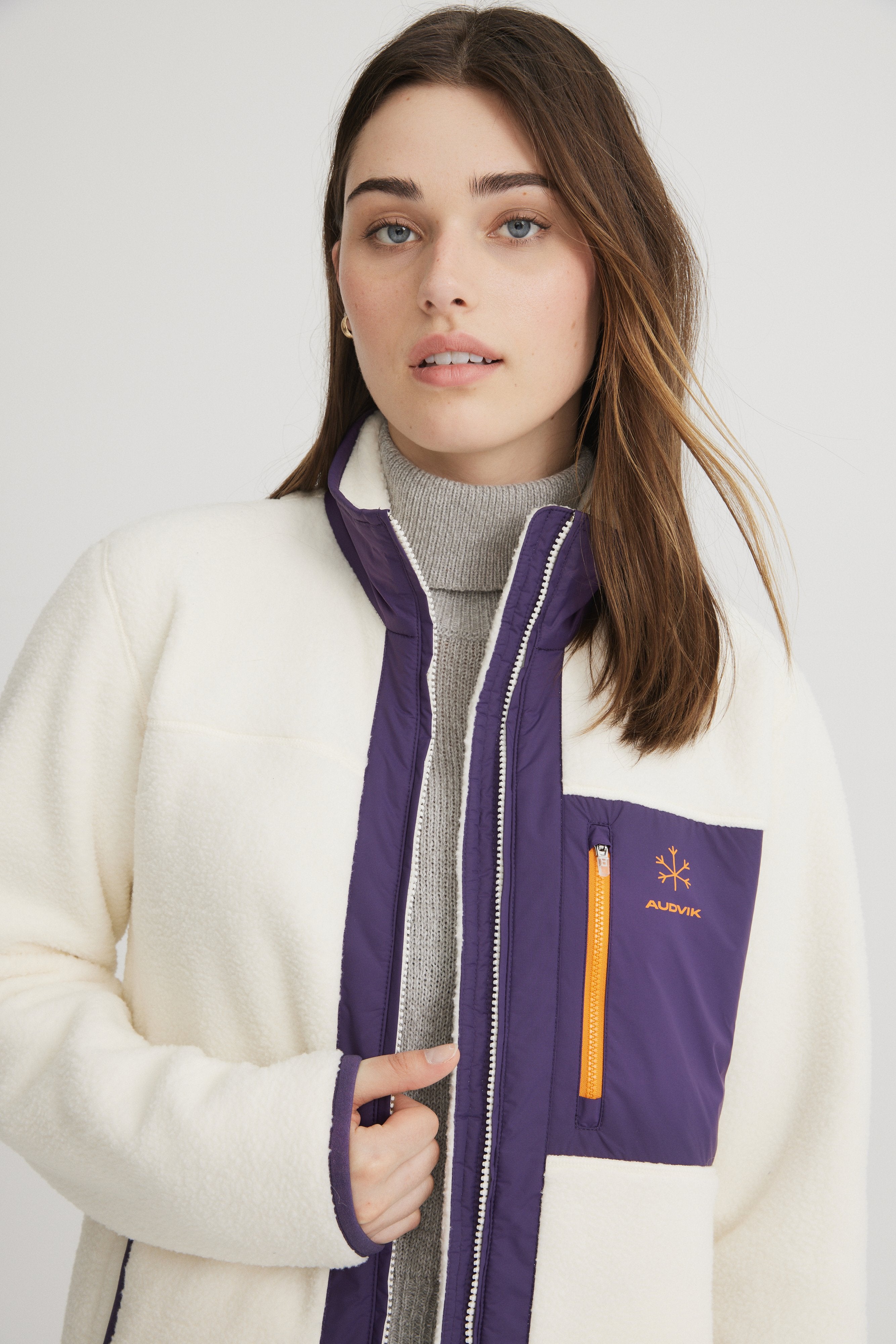 FOSFO TEDDY - Veste Sherpa pour femme - SECONDE MAIN