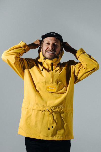 anorak jaune homme