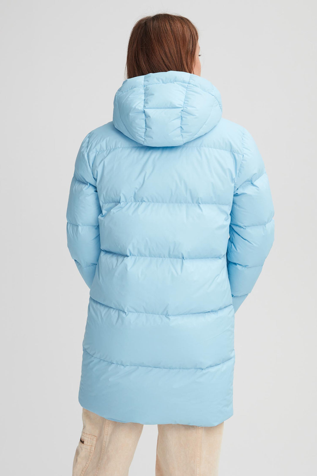 FOSFO LONG Women s down puffer jacket AK10050 Fosfo Puffer