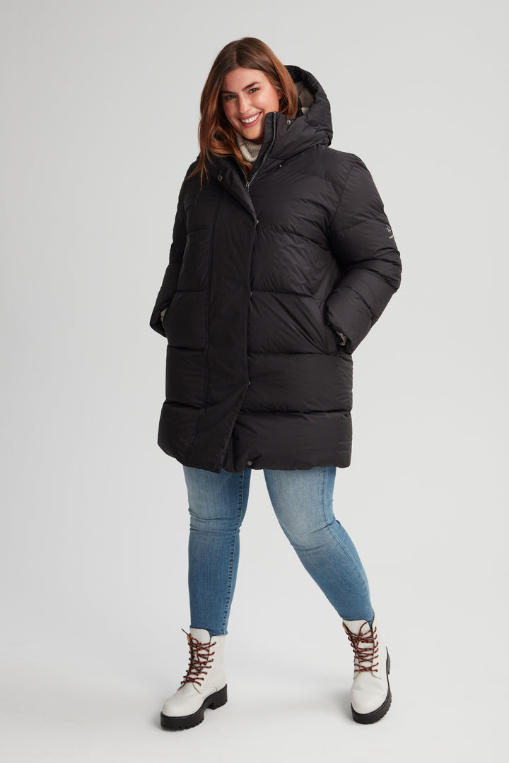 Plus size womens puffer jacket best sale